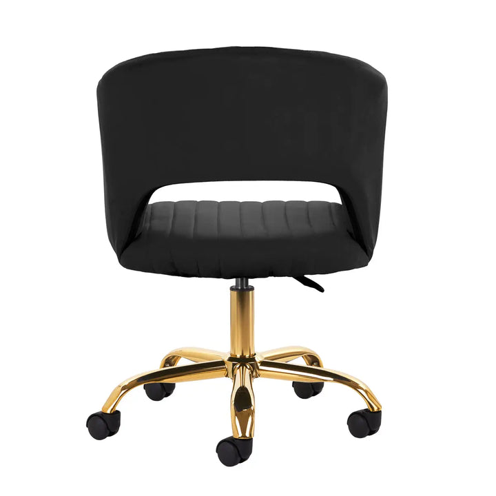 4Rico Drehstuhl QS-OF212G schwarz - Drehstuhl