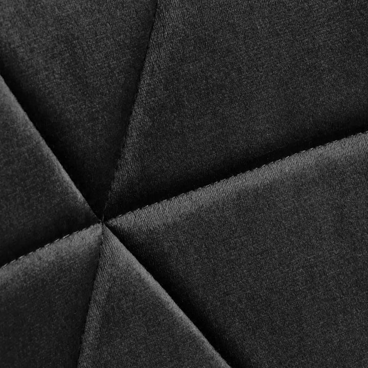 4Rico Kosmetikstuhl QS-186 Samt schwarz - Kosmetikstuhl