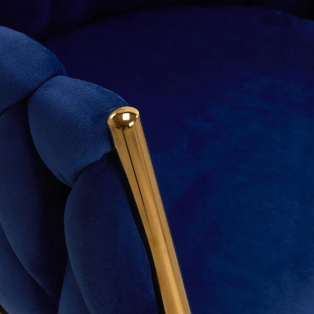 4Rico Stuhl QS-GW06G marineblau - Kosmetikstuhl