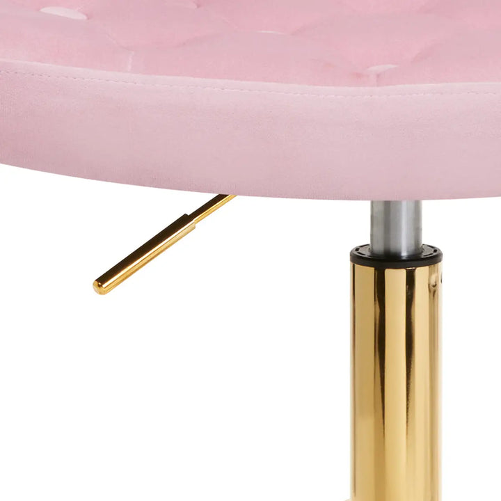 4Rico Stuhl QS-OF213G rosa - Kosmetikstuhl