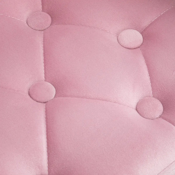 4Rico Stuhl QS-OF213G rosa - Kosmetikstuhl