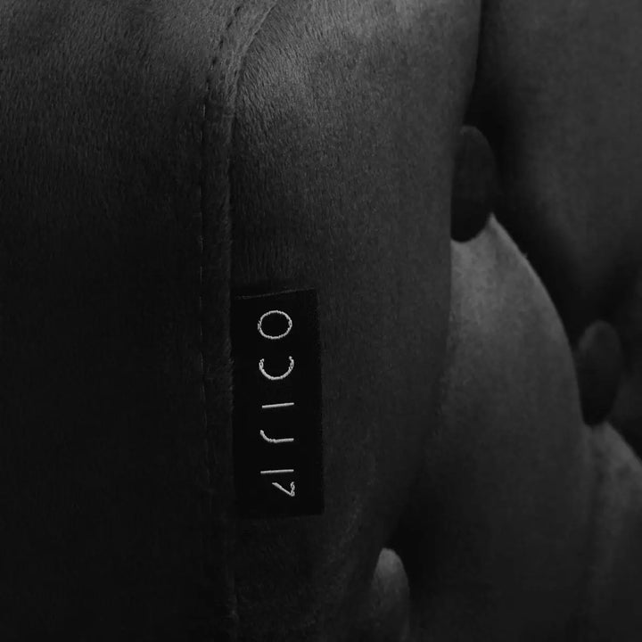4Rico Stuhl QS-OF213G schwarz - Kosmetikstuhl