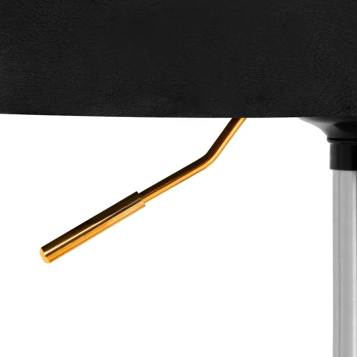 4Rico Stuhl QS-OF213G schwarz - Kosmetikstuhl