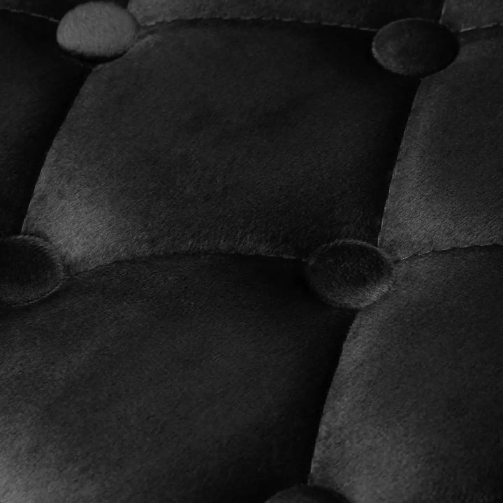 4Rico Stuhl QS-OF213G schwarz - Kosmetikstuhl