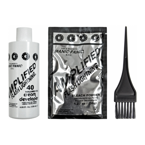 Manic Panic Amplified Flash Lightning Bleach Kit 40 Volume