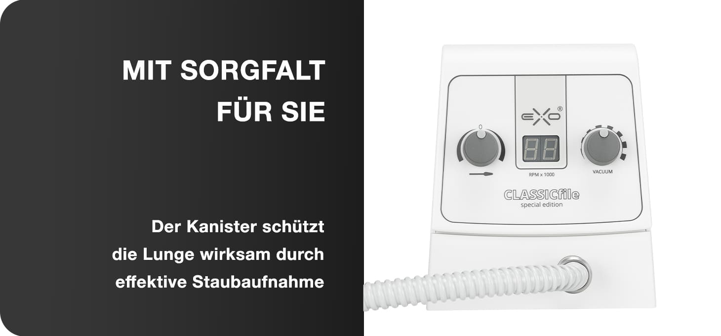 Fräser mit Absaugung Exo Classic File