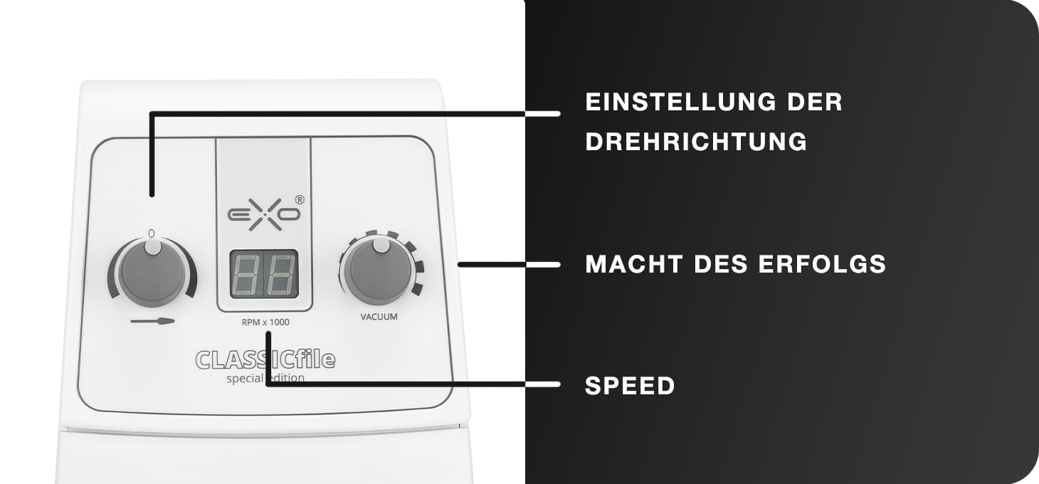 Fräser mit Absaugung Exo Classic File