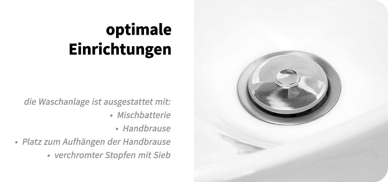 Gabbiano Friseurwäsche Berlin gold weiß