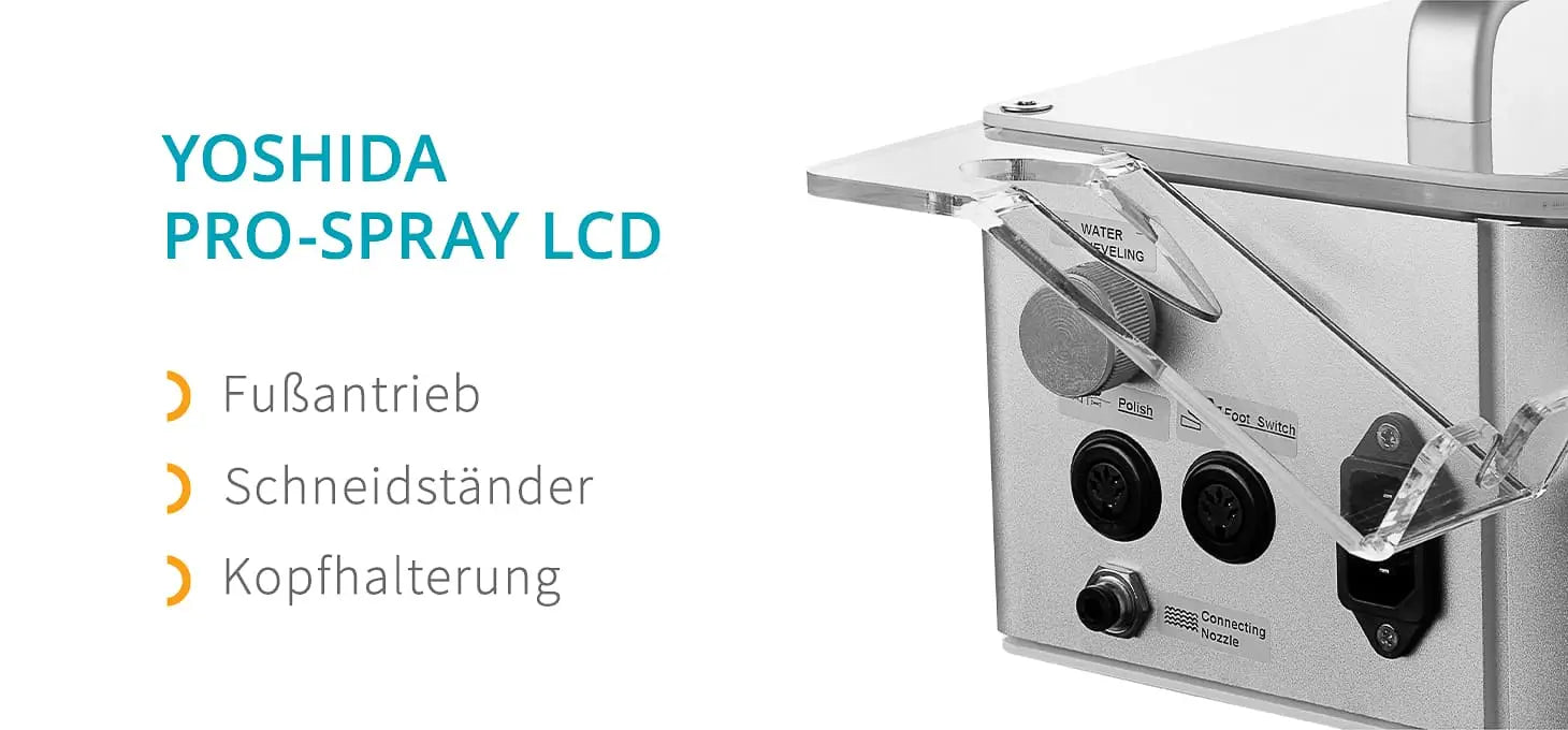 Yoshida Elektrische Nagelfeile Pro-Spray LCD