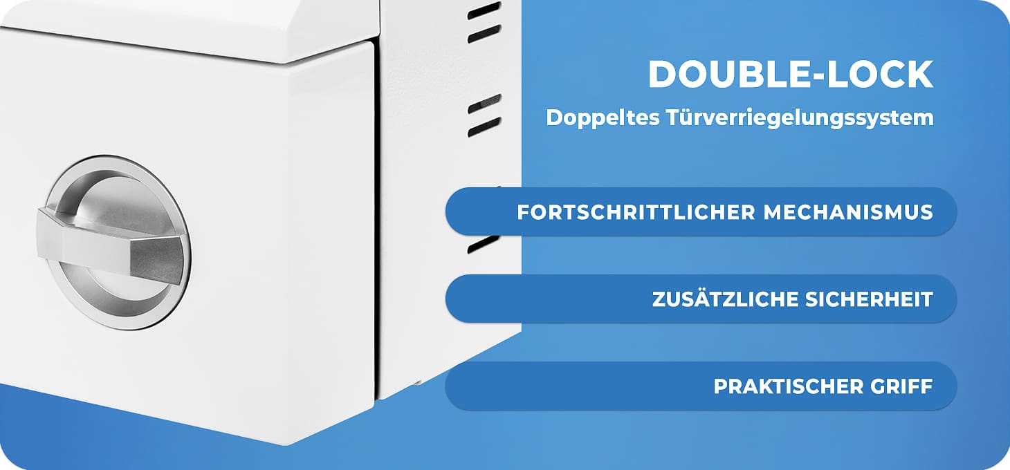 Lafomed Autoklav lfss03aa touch mit Drucker 3 L Klasse B medizinisch