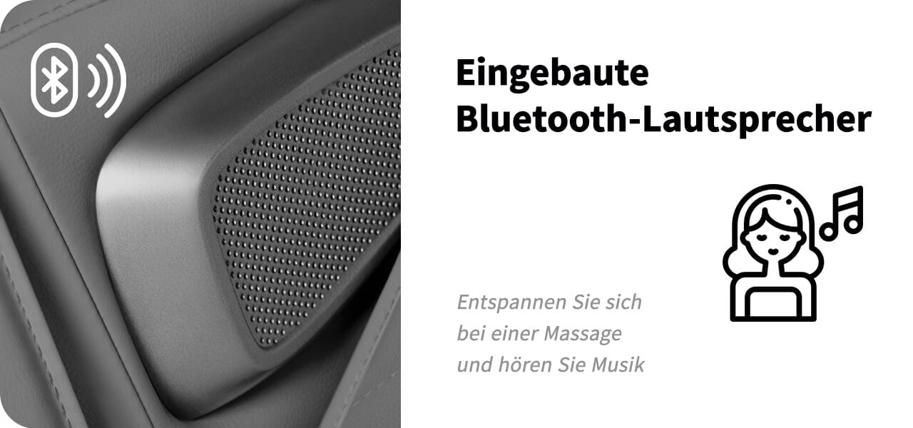 Sakura Massagesessel Premium 807 Grau