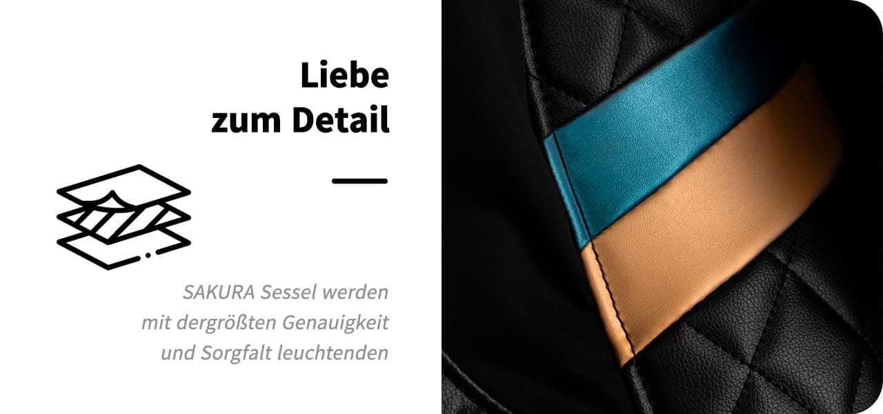 Sakura Massagesessel Comfort 806 Schwarz