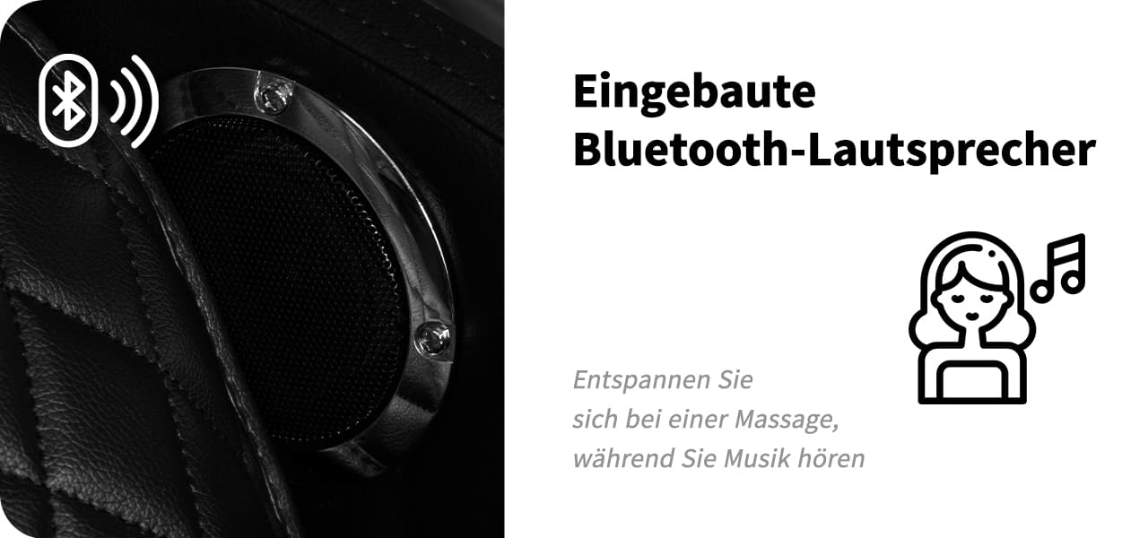 Sakura Massagesessel Comfort 806 Schwarz