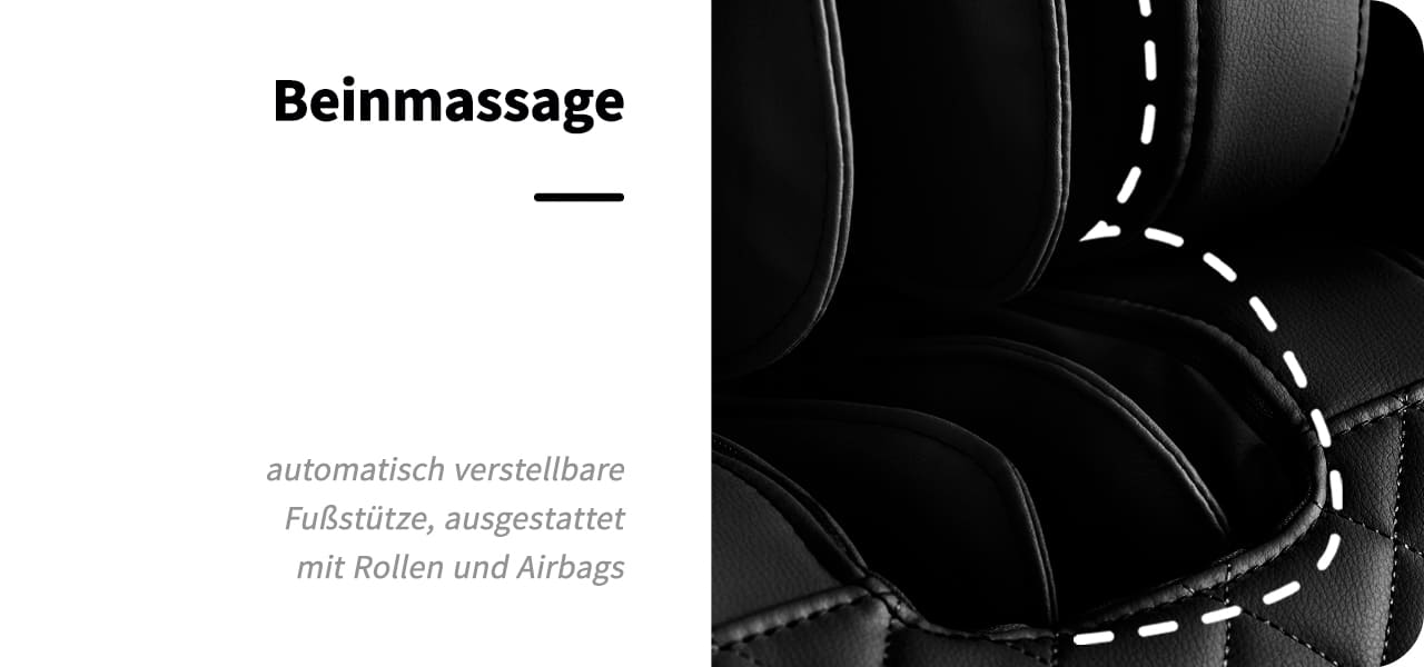Sakura Massagesessel Comfort 806 Schwarz