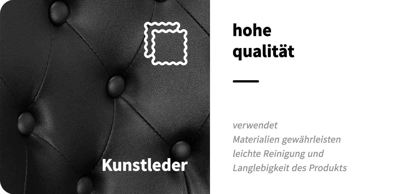 Gabbiano Friseurstuhl Parma Gold Schwarz