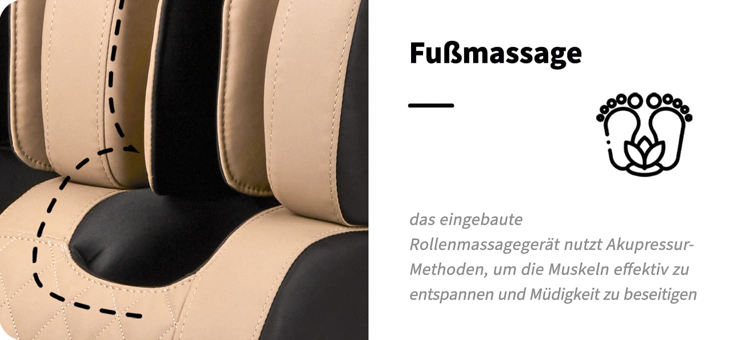Sakura Massagesessel Comfort 806 Braun