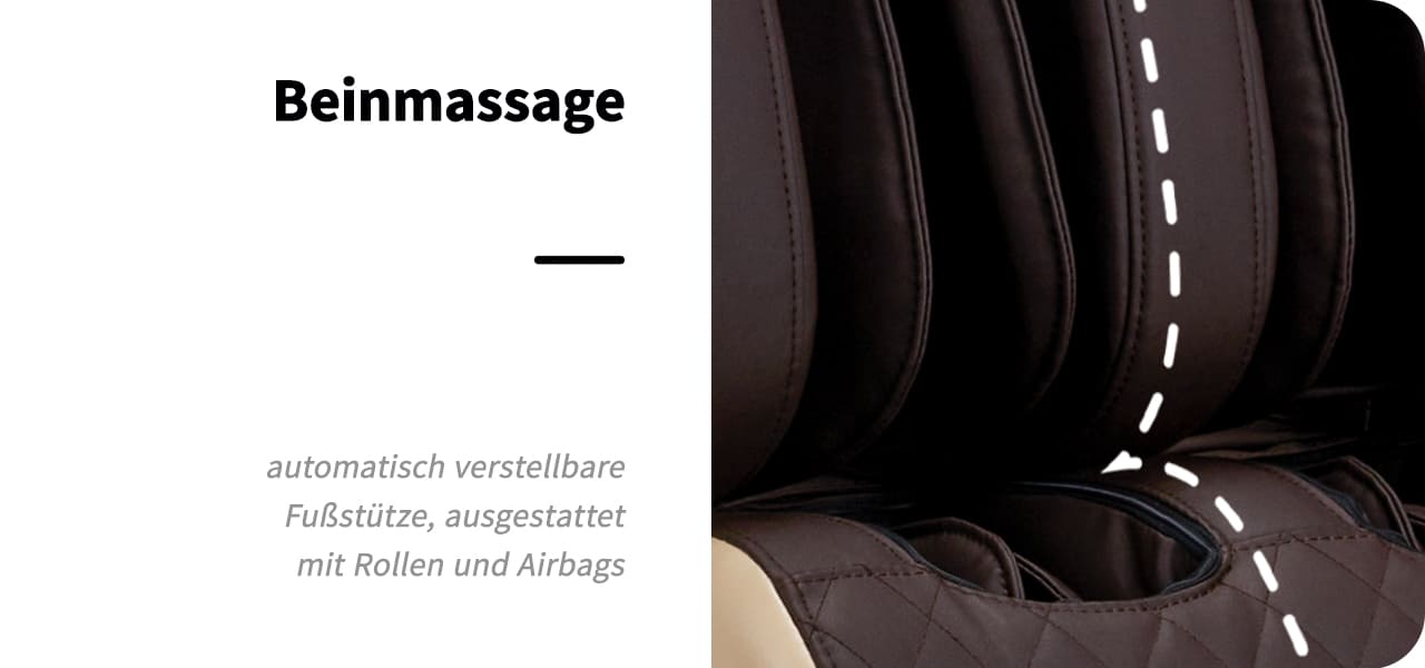 Sakura Massagesessel Premium 807 Braun