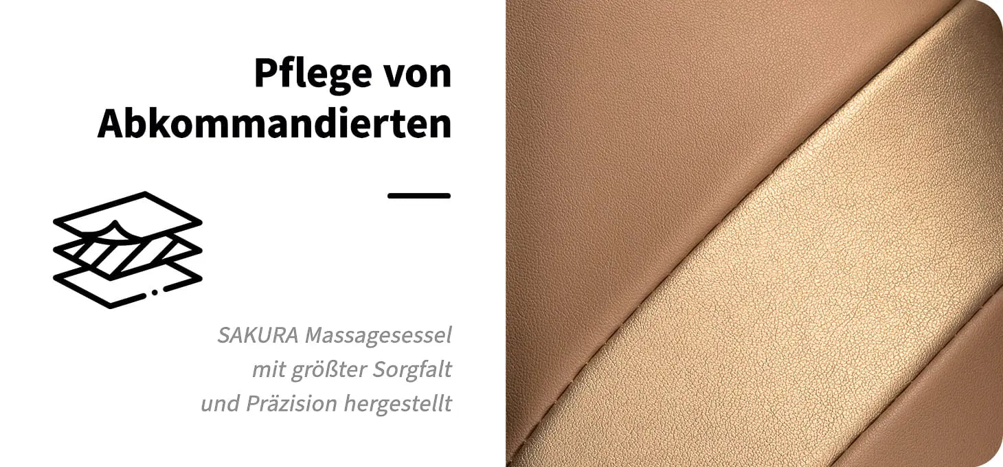 Sakura Massagesessel Standard 801 Braun