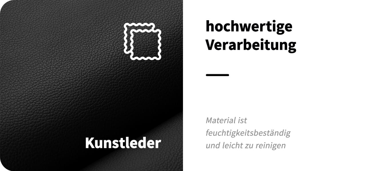 Klapp-Massageliege Komfort LUX 190X70 3-teilig Schwarz