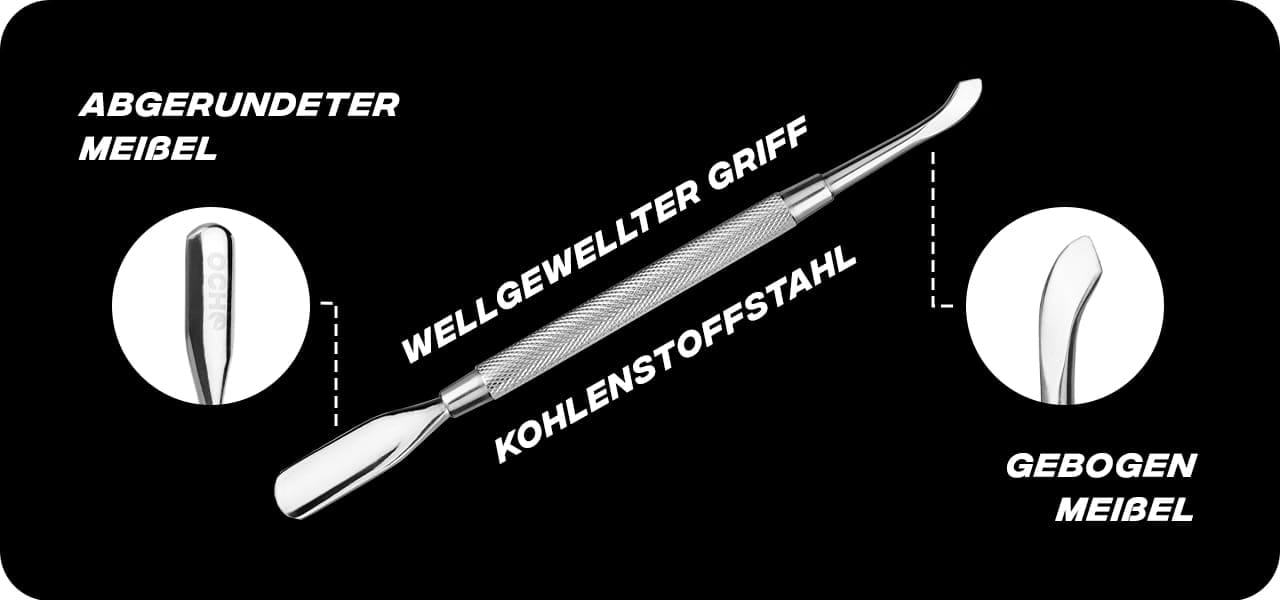 NAGELHAUTSCHIEBER OCHO PO20 13CM POLIERT