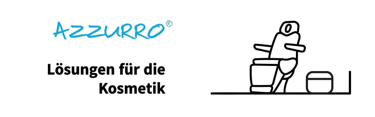 Azzurro Kosmetikstuhl Elektrisch 873 weiß