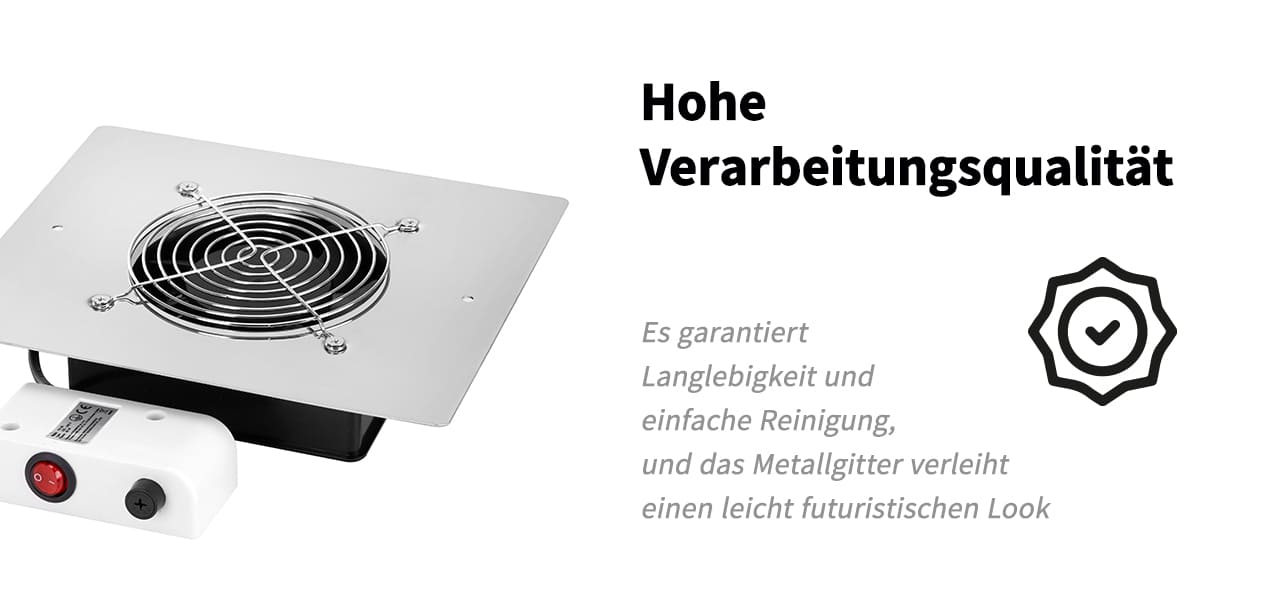 Eingebauter Staubabsorber MOMO X1S 60W Professional weiß