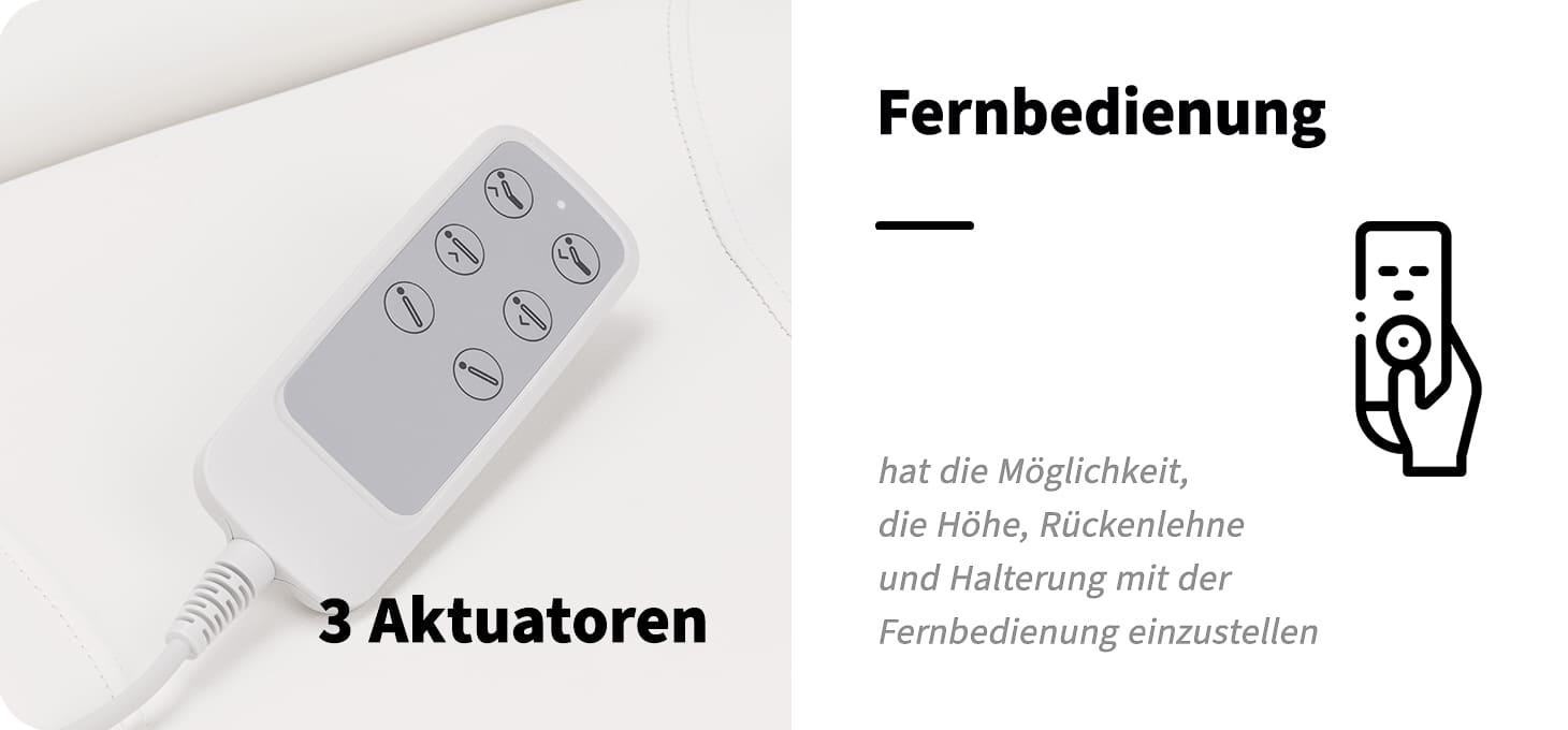 Sillon Kosmetikstuhl Elektrisch Basic weiß