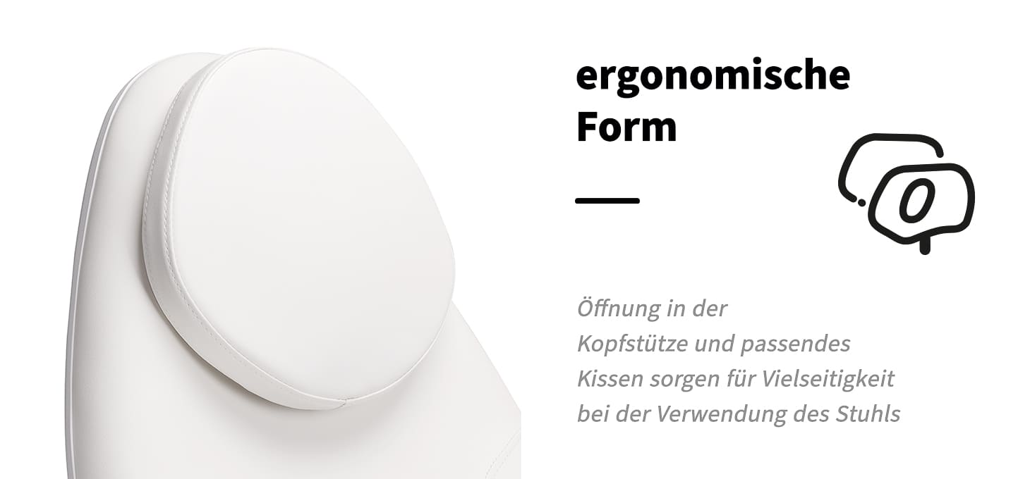Sillon Kosmetikstuhl Elektrisch Basic weiß