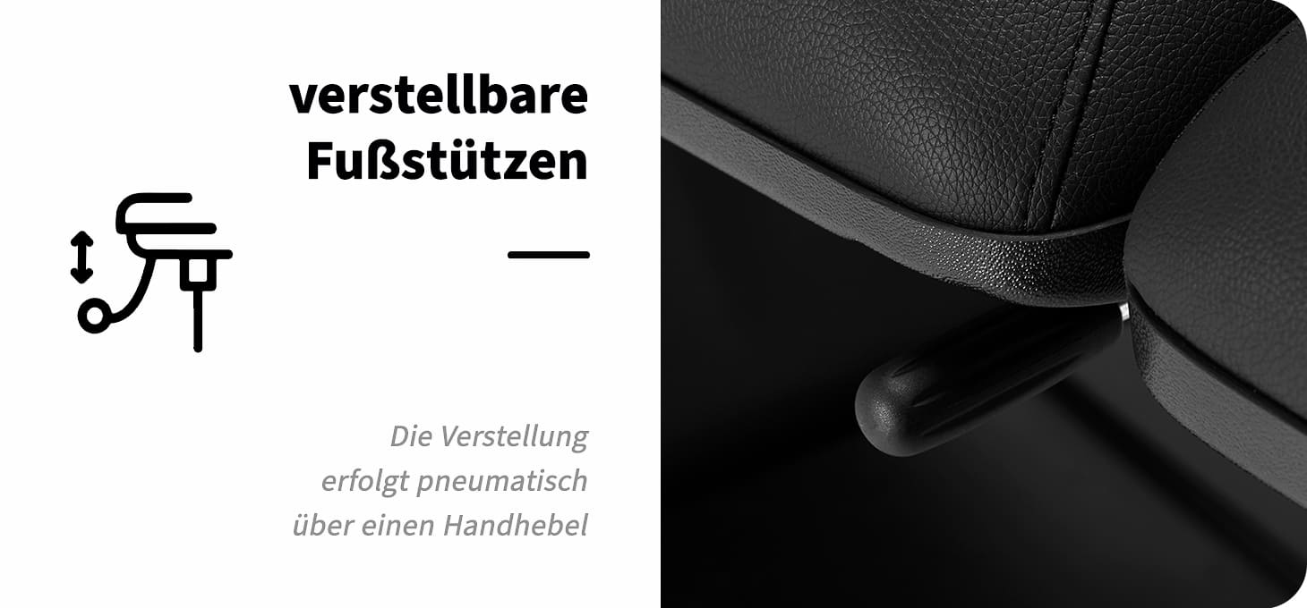 Sillon Kosmetikstuhl Elektrisch Basic schwarz