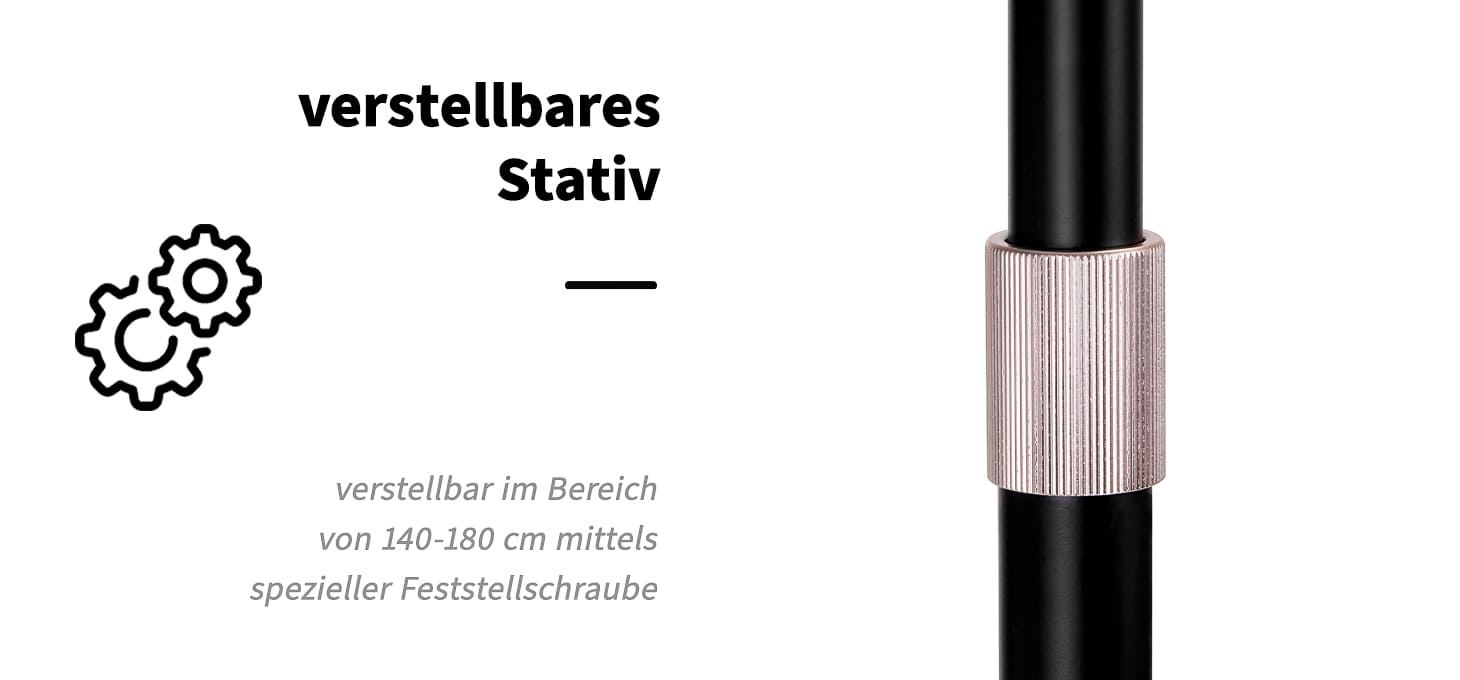 Glow Behandlungslampe für Wimpern MX6 schwarz