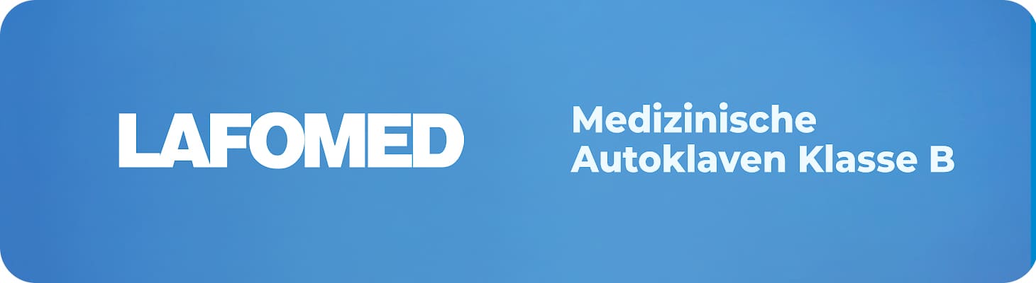 Lafomed Autoklav LFSS03AA LCD 3 L Klasse B medizinisch schwarz