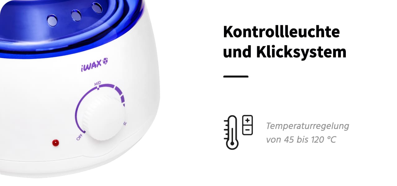 iWAX 100 Wachswärmer weiß
