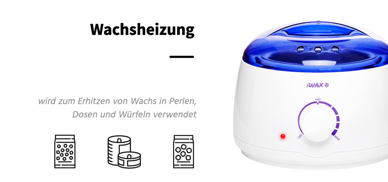 iWAX 100 Wachswärmer weiß