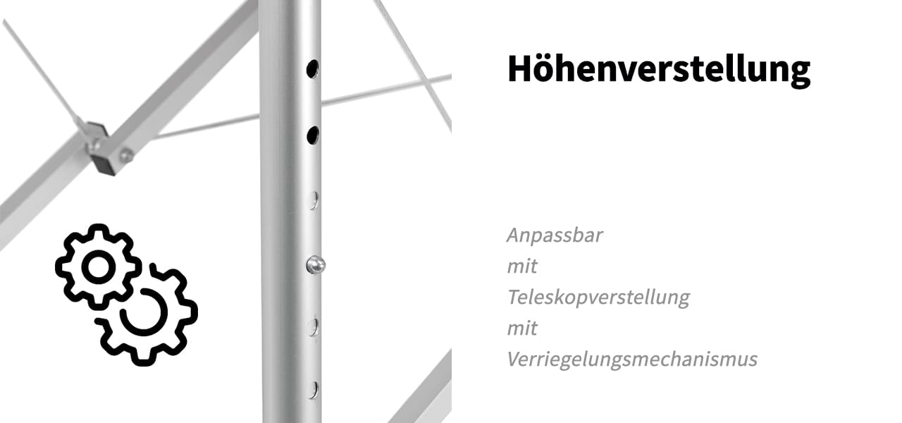 Klappbare Massageliege Aluminium Komfort Activ Fizjo 2 Segmente rosa