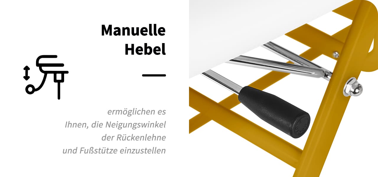 Kosmetikstuhl 557G mit Fächer weiß
