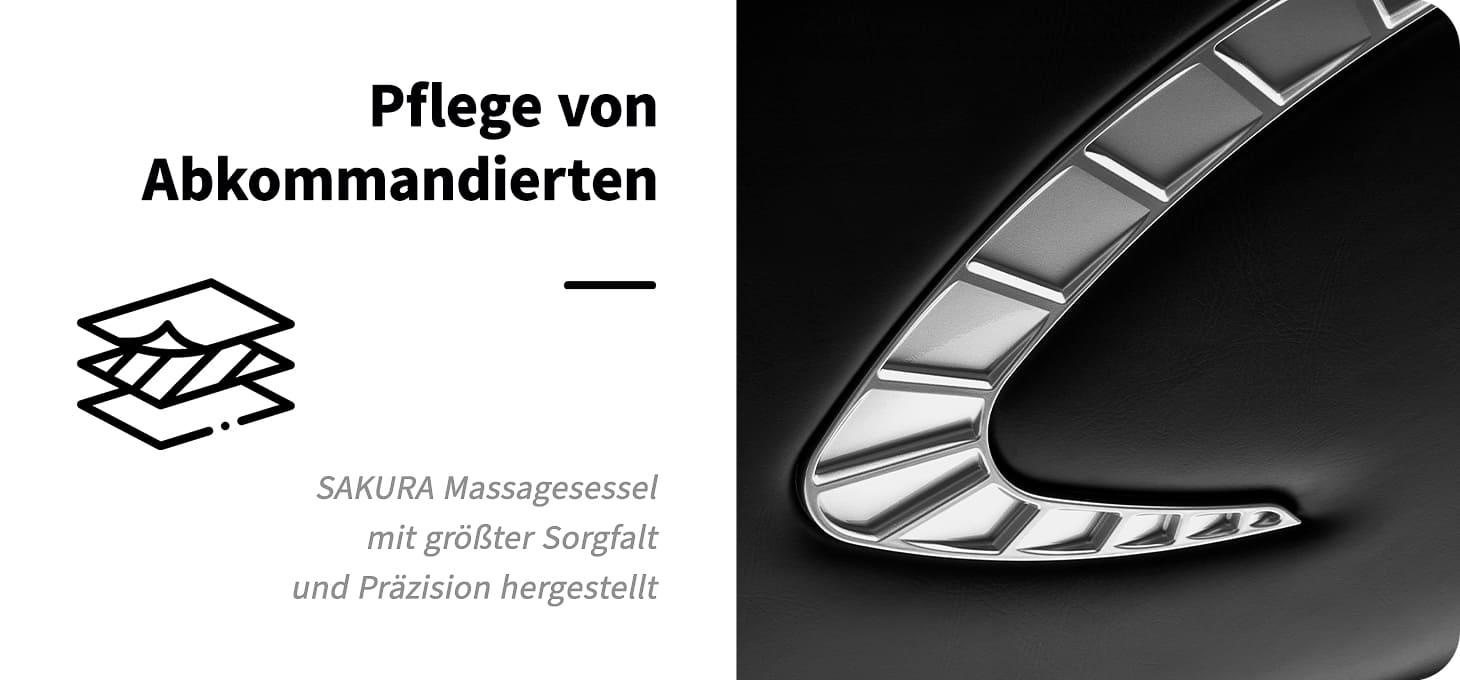 Sakura Massagesessel Classic 305 schwarz