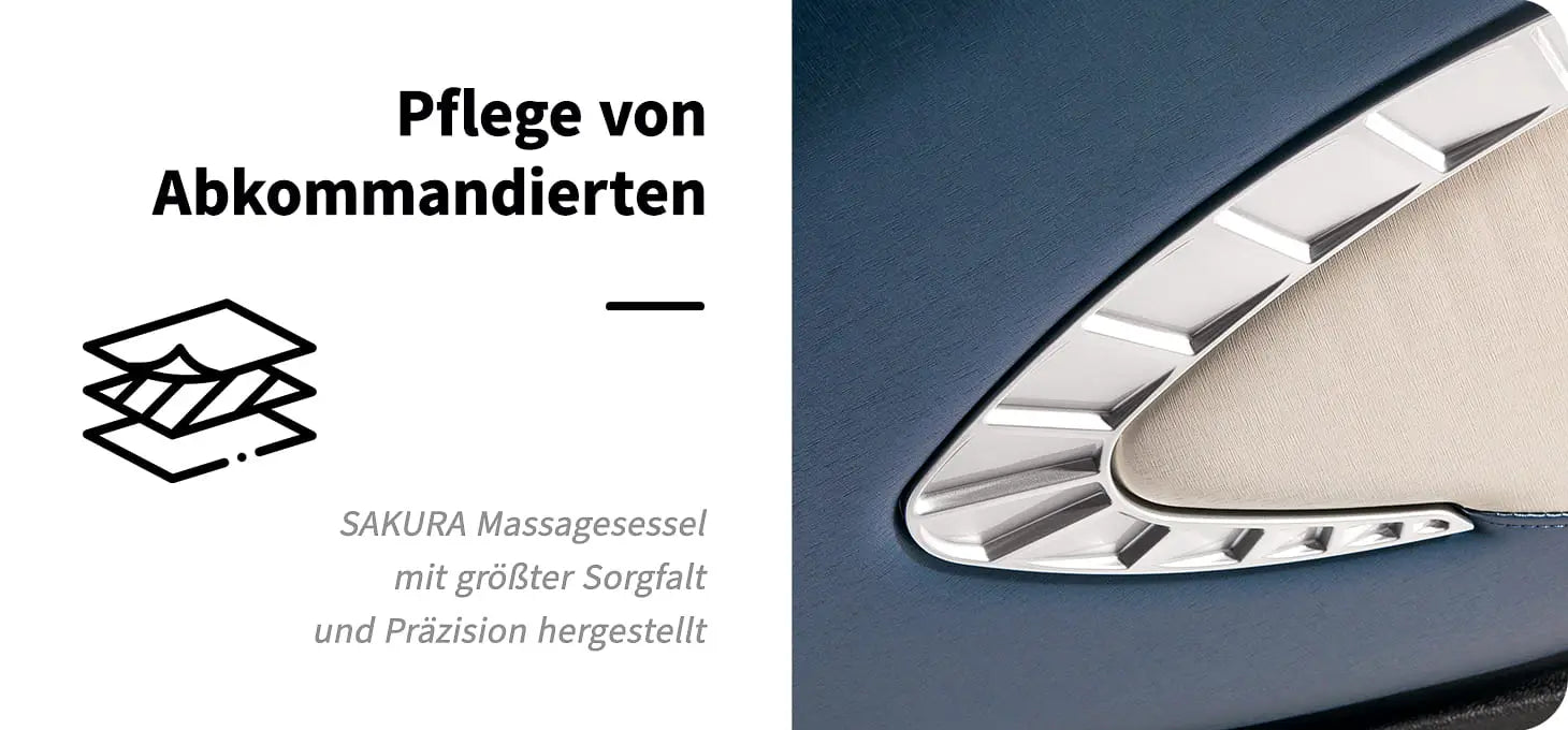 Sakura Massagesessel Classic 305 blau