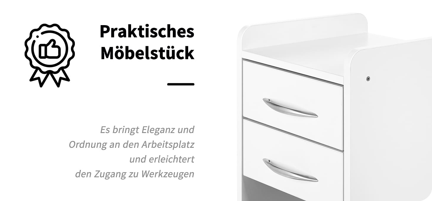 Minischrank 969 weiß