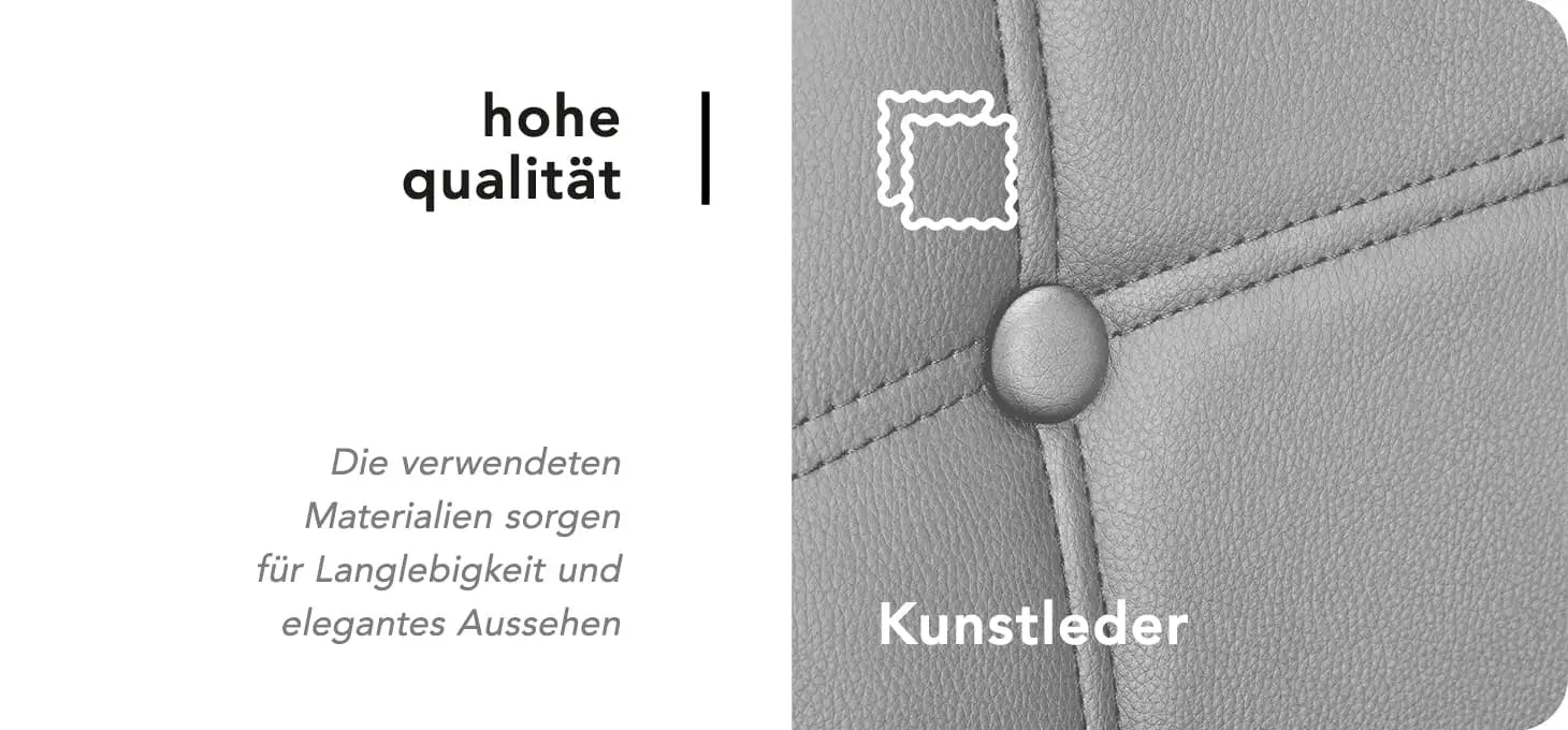 4Rico Kosmetikstuhl QS-185 grau