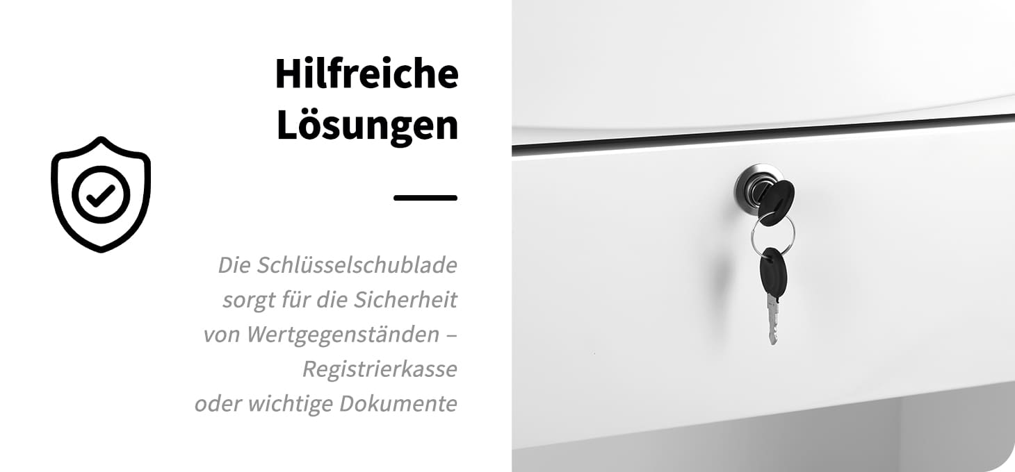 Gabbiano Rezeption G26W Weiß
