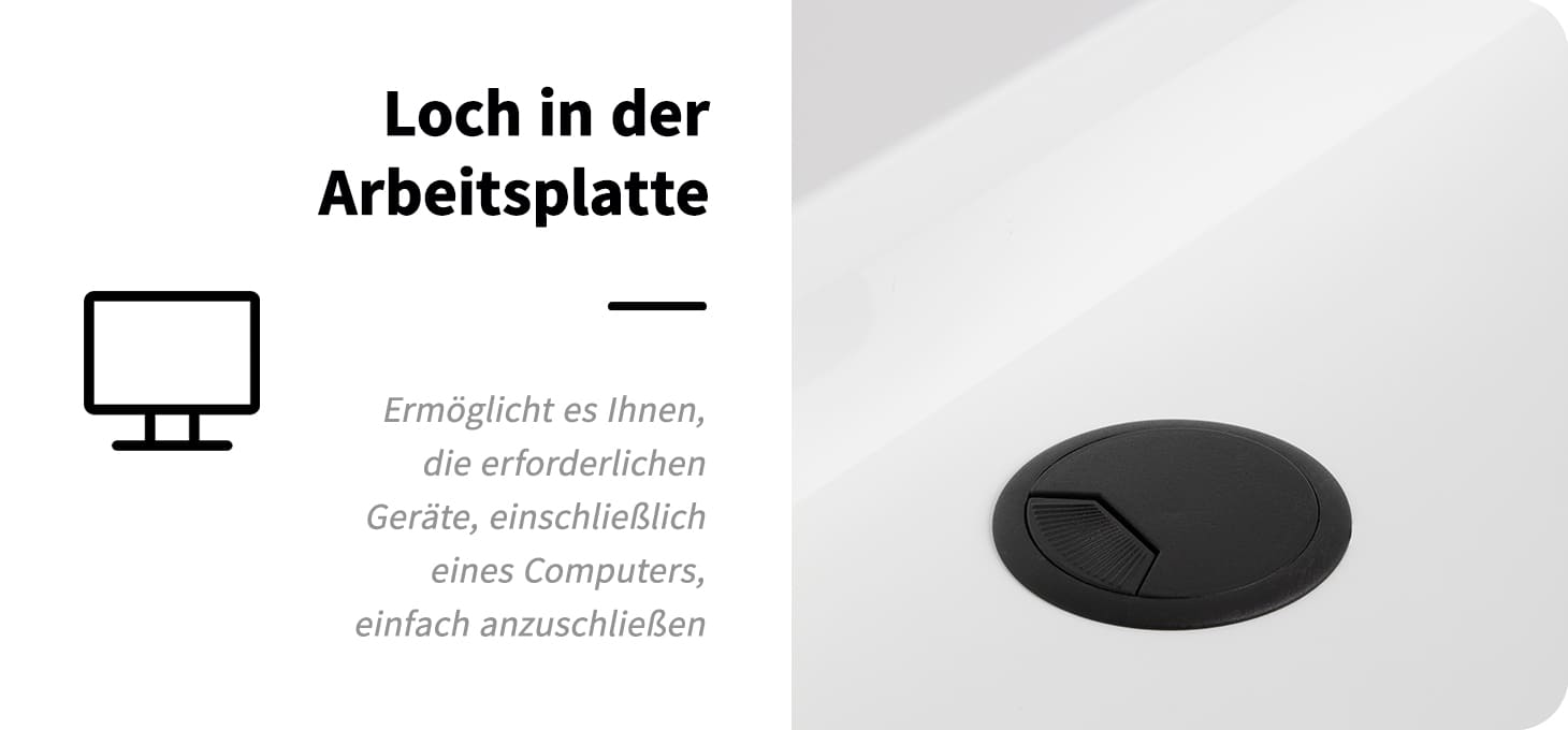 Gabbiano Rezeption G26W Weiß