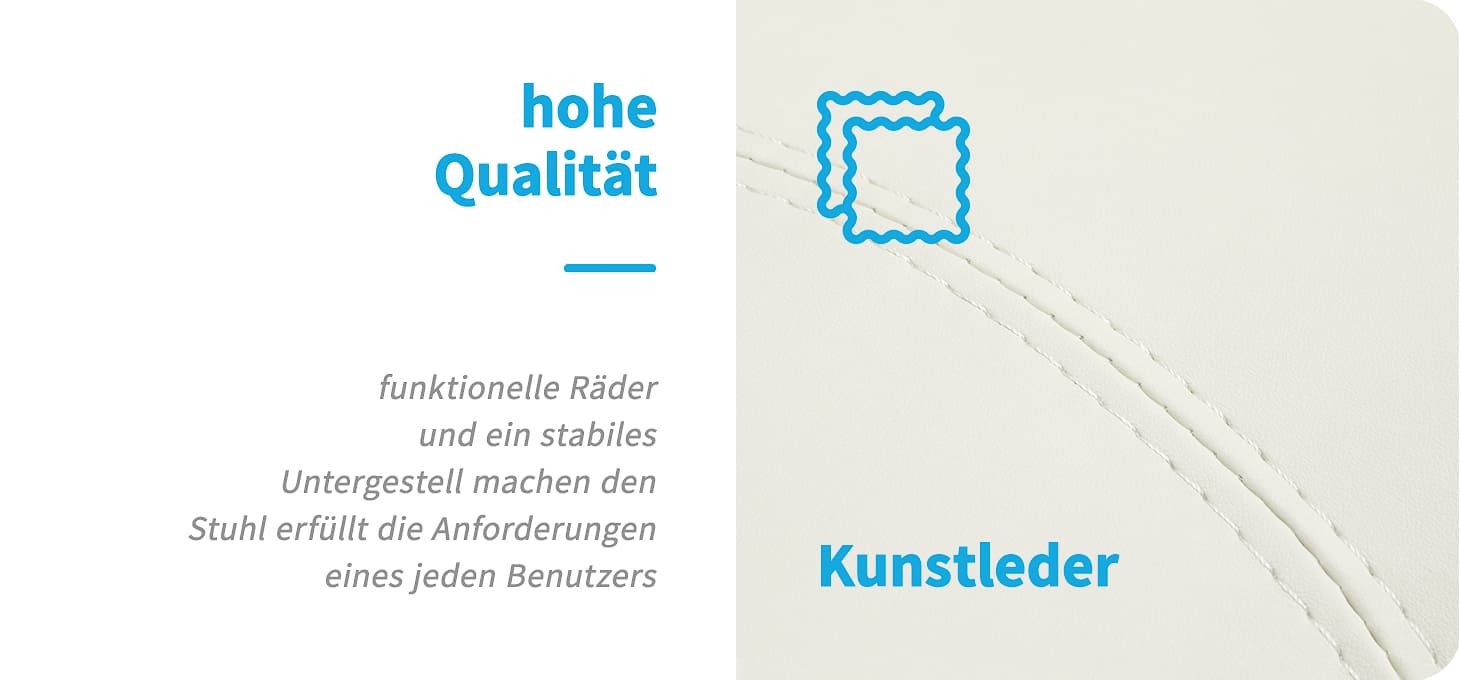 Azzurro Special 152 Kosmetikstuhl weiß