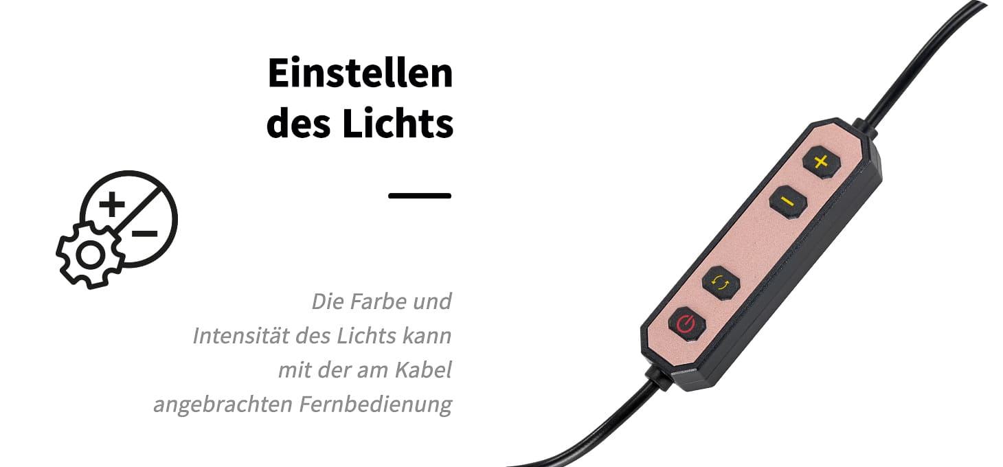 Glow MX3 Arbeitsplattenleuchte weiß