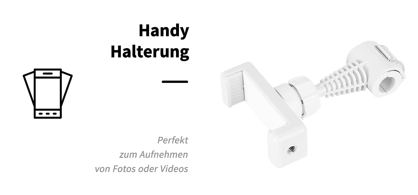 Glow MX3 Arbeitsplattenleuchte weiß