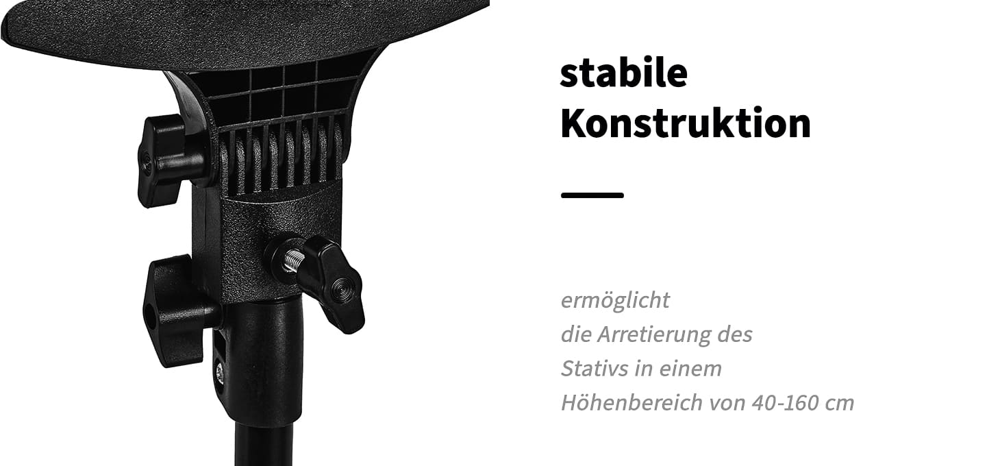 GLOW Ringlicht 18’’ bsc mit Stativ 45W