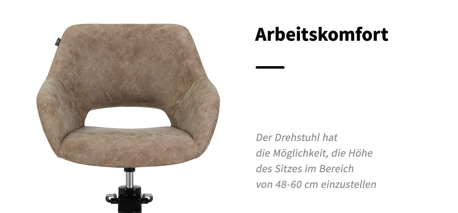 Friseurstuhl Gabbiano Sevilla old Braun