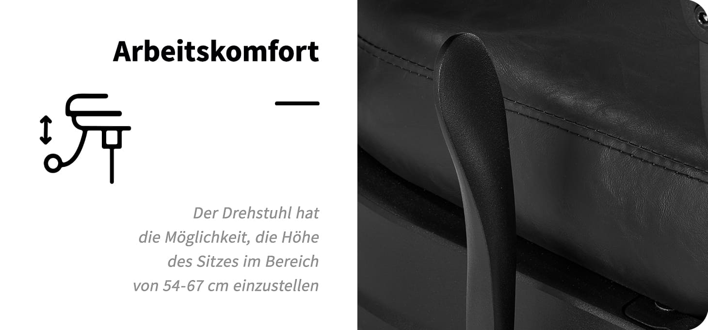 Barberstuhl President Schwarz