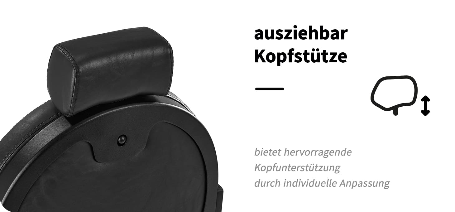 Barberstuhl President Schwarz