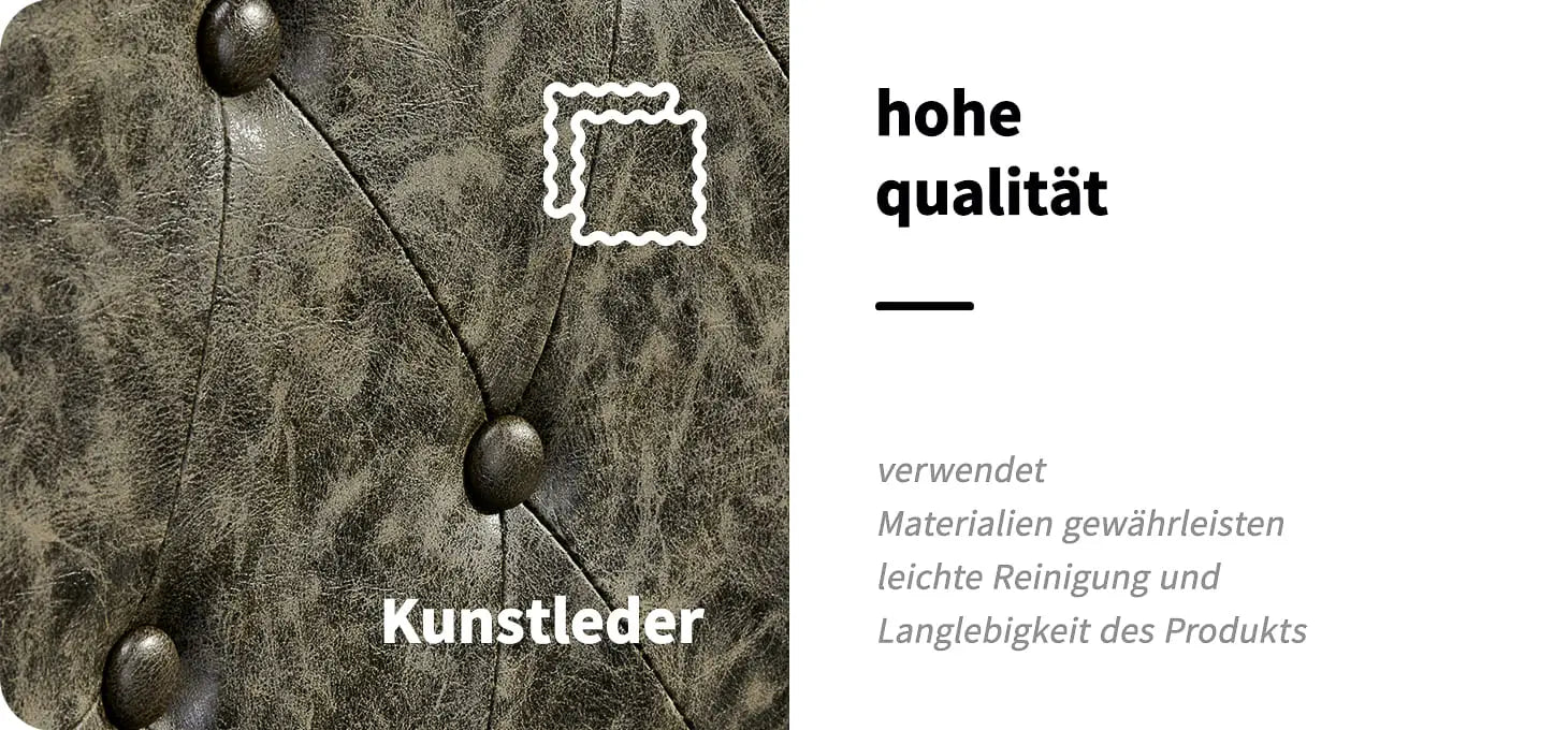 Barberstuhl President altes Leder grün