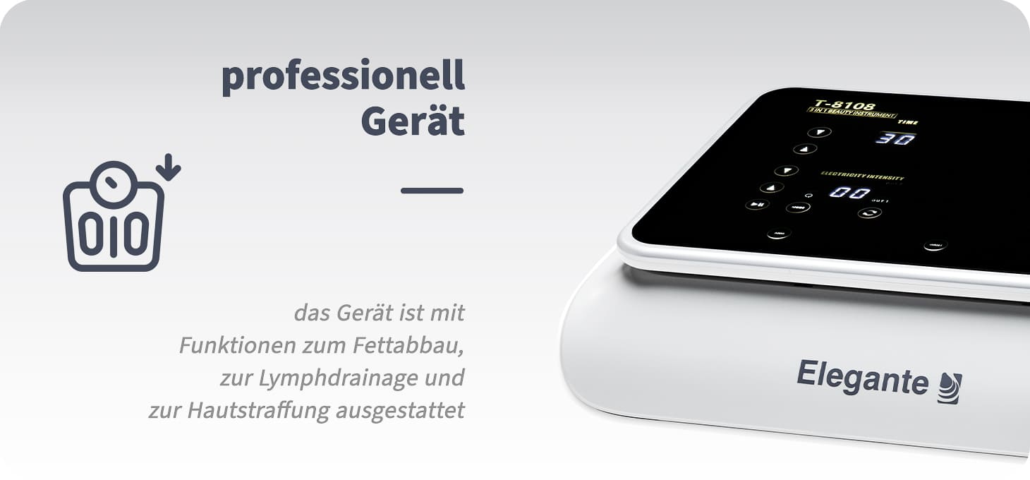 Elegantes Platin T8108 Air Pressure Gerät